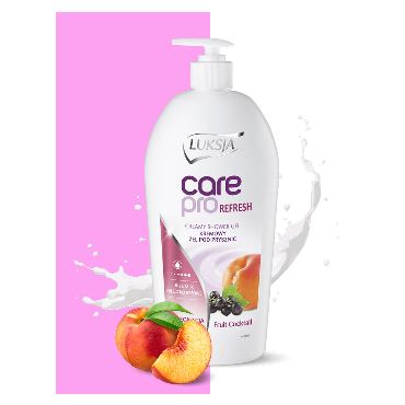 Luksja -  Luksja Care Pro Refresh Fruit Cocktail żel pod prysznic